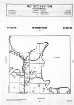 Turtle Lake T142N-R30W, Cass County 1988